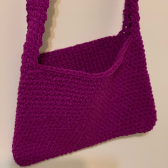 Crossbody Bag Handmade Crochet - Picture 2 of 16